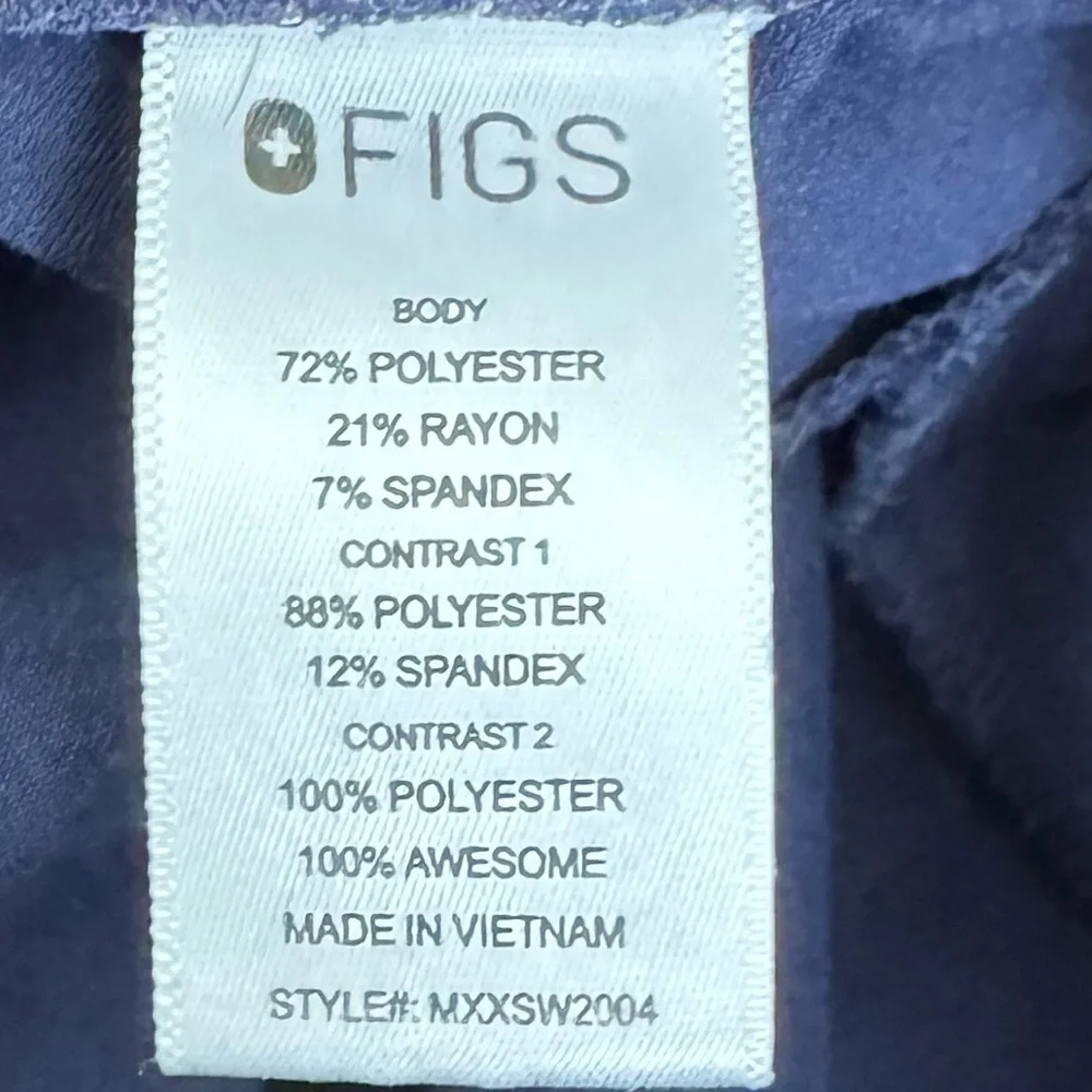 Figs bundle Tansen Cargo Utility Jogger Scrub Pants and Leon 3 pocket  top M